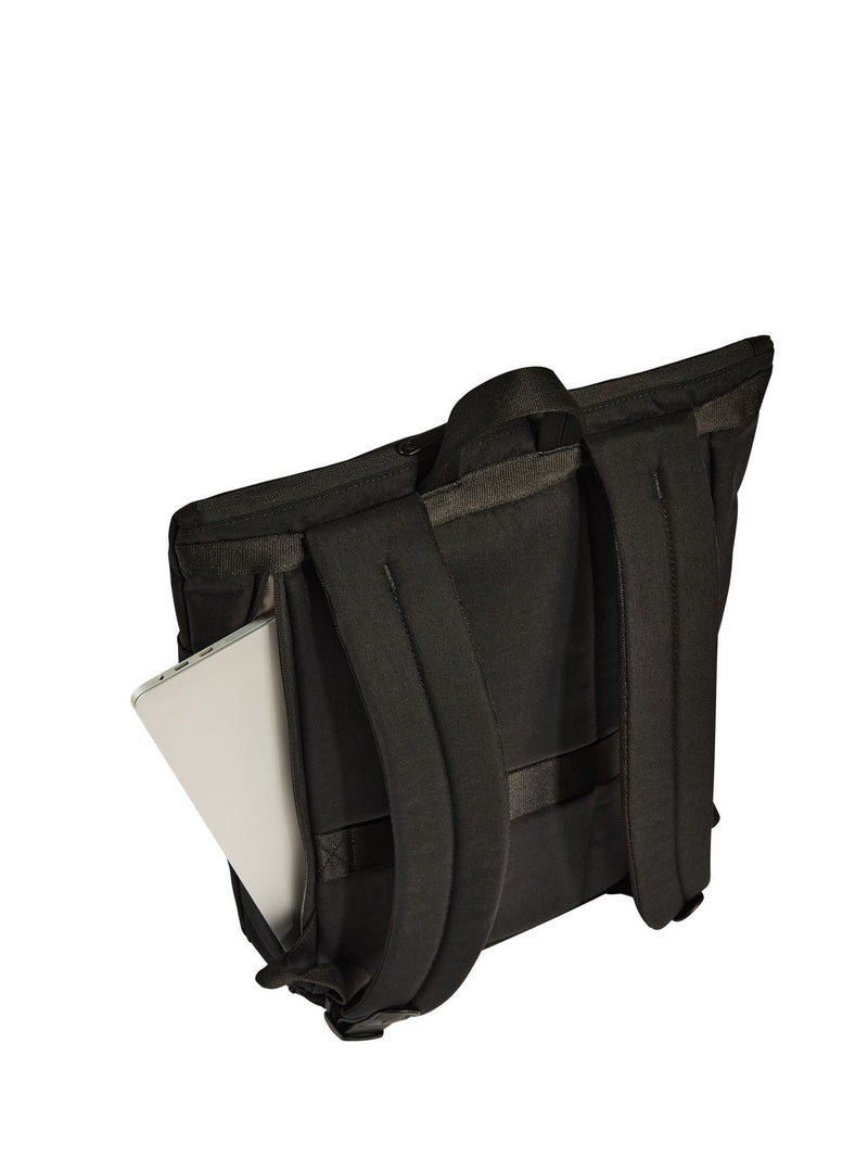 Antler Black Urban Core Zip Top Backpack, imported from the UK