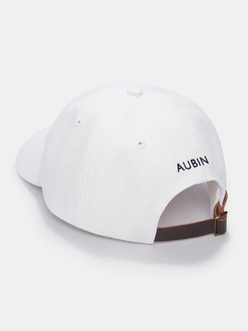 Aubin Strubby white cap, imported from the UK