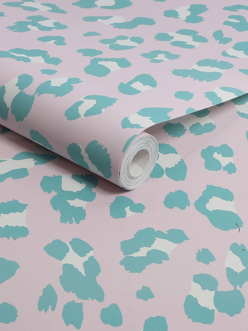 Graham & Brown Bubblegum Envy Big Cat wallpaper 10m - British product