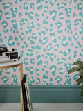 Graham & Brown Bubblegum Envy Big Cat wallpaper 10m - British product