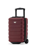 Flight Knight Purple Ryanair Underseat 2 Wheel ABS Hard Case Cabin Carry-On Hand Luggage Suitcase