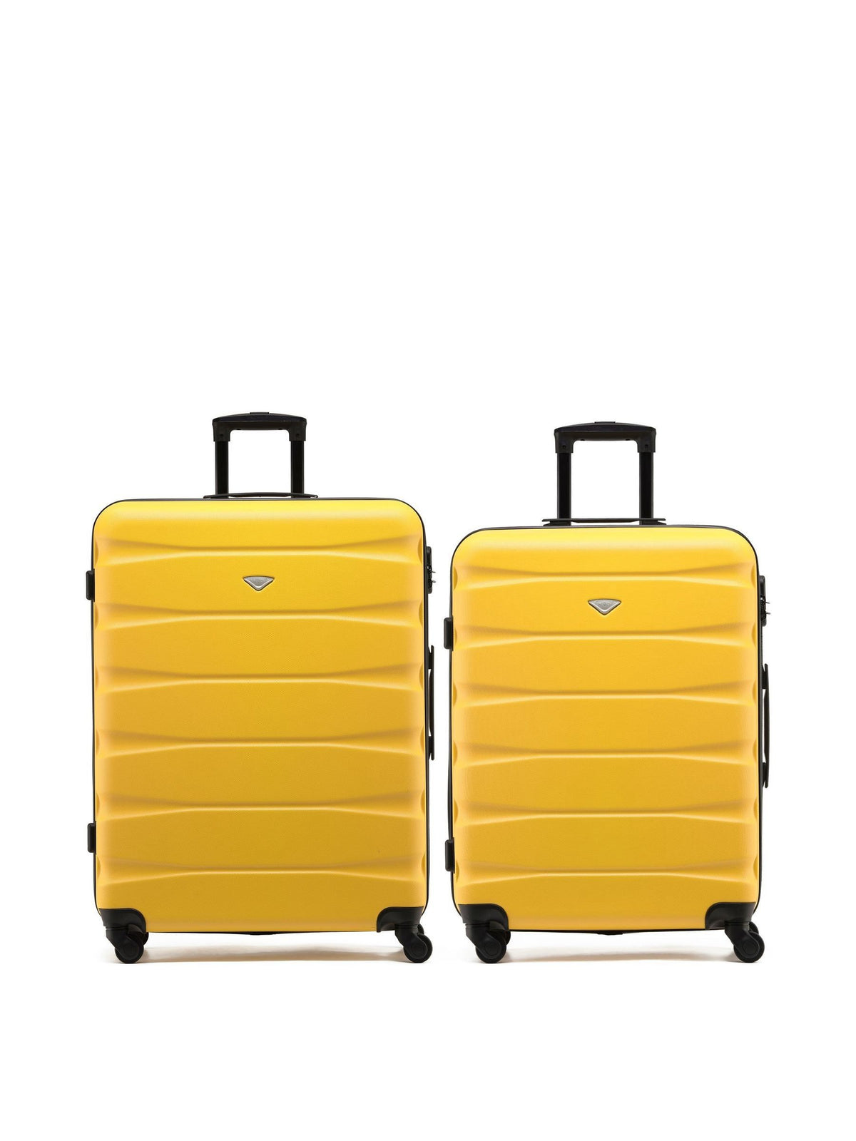 Flight Knight yellow luggage set medium and large - British product
