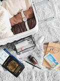 Flight Knight silver cabin suitcase 16 inch, imported from the UK
