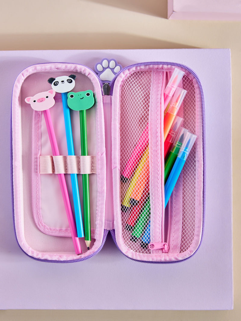 Cute animal pencil case stationery set - British product