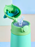 Blue/green dragon water bottle 350ml, UK version