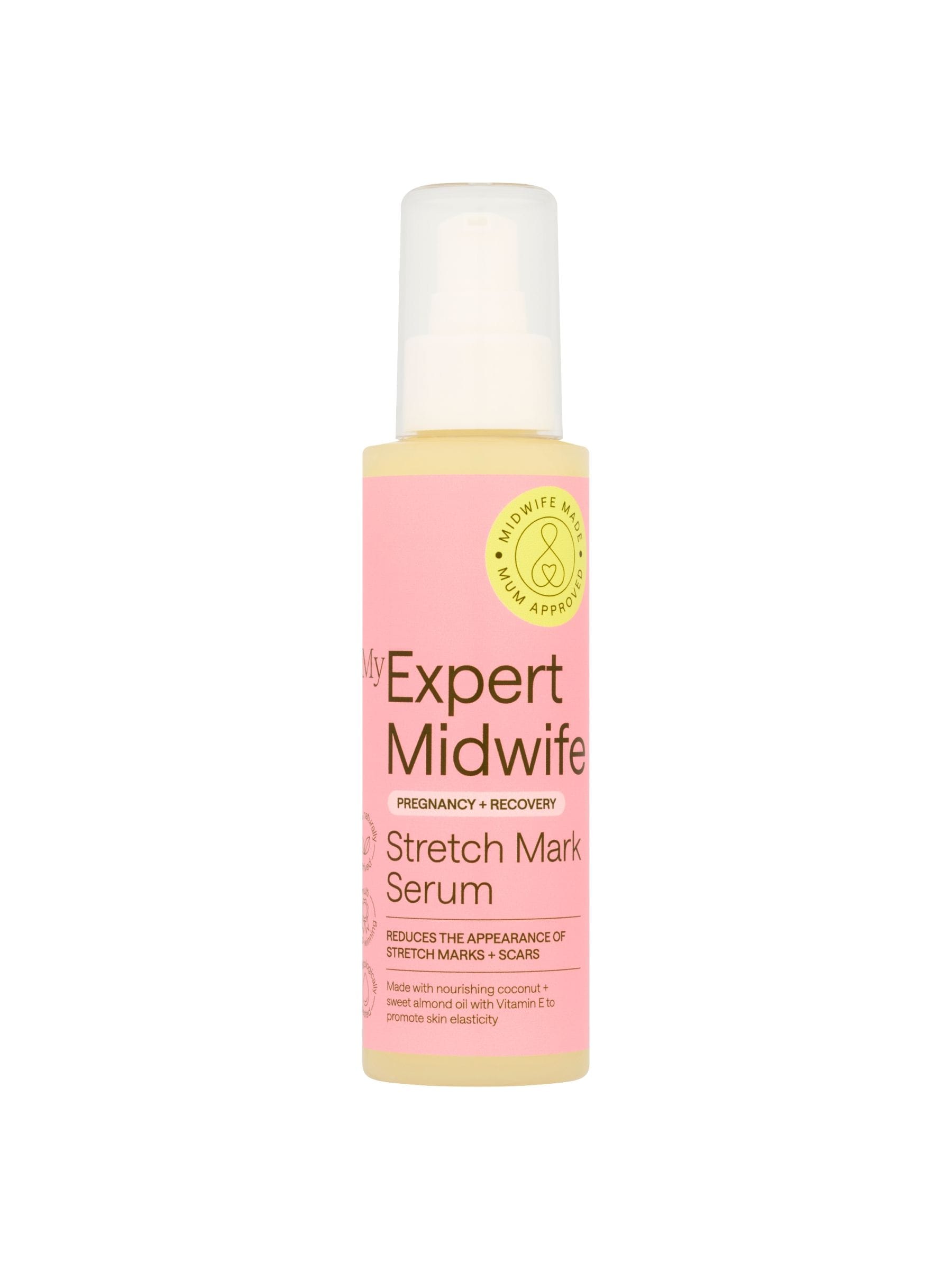 My Expert Midwife Stretch Mark Serum, imported from the UK