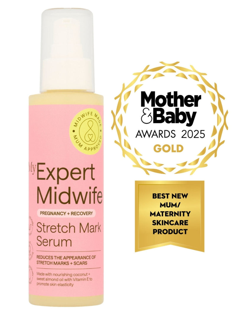 My Expert Midwife Stretch Mark Serum, imported from the UK