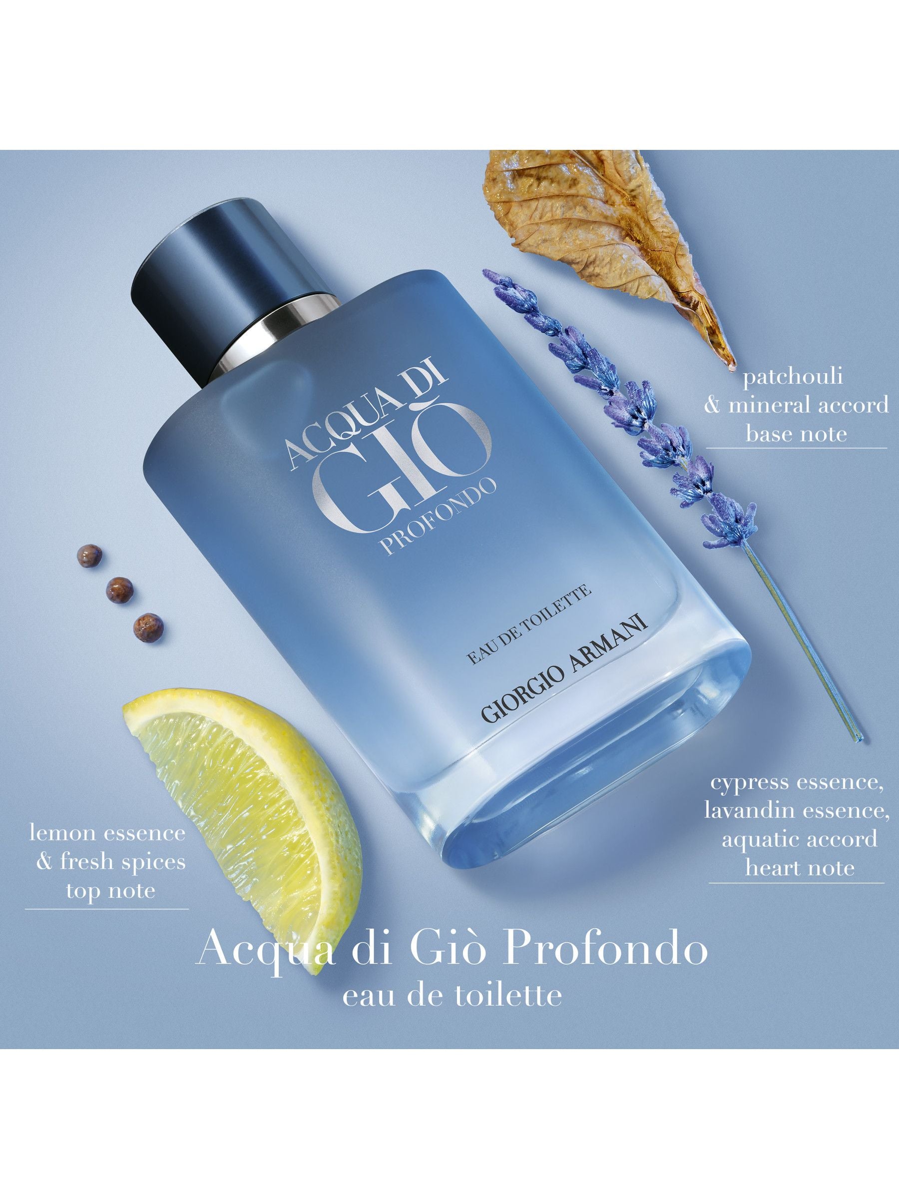 Armani Acqua Di Gio Profondo eau de toilette 50ml - British product