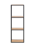 Actona Black Seaford metal wall shelf, UK version