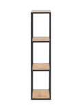 Actona Black Seaford metal wall shelf, UK version