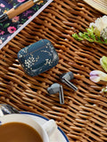 Laura Ashley wireless earbuds Skylark Pussy Willow Grey (British brand)