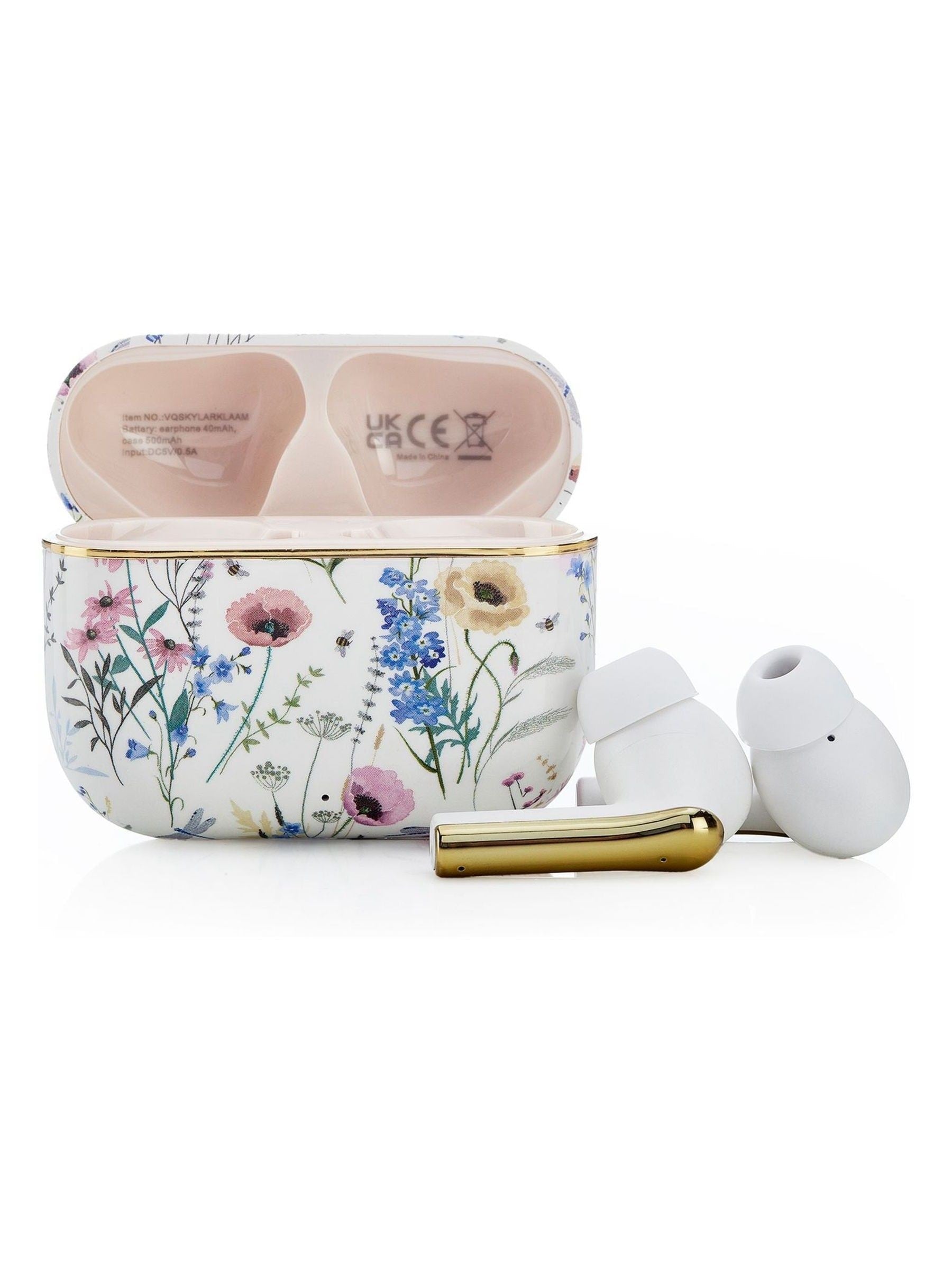 Laura Ashley Alford Meadow wireless earbuds (British brand)