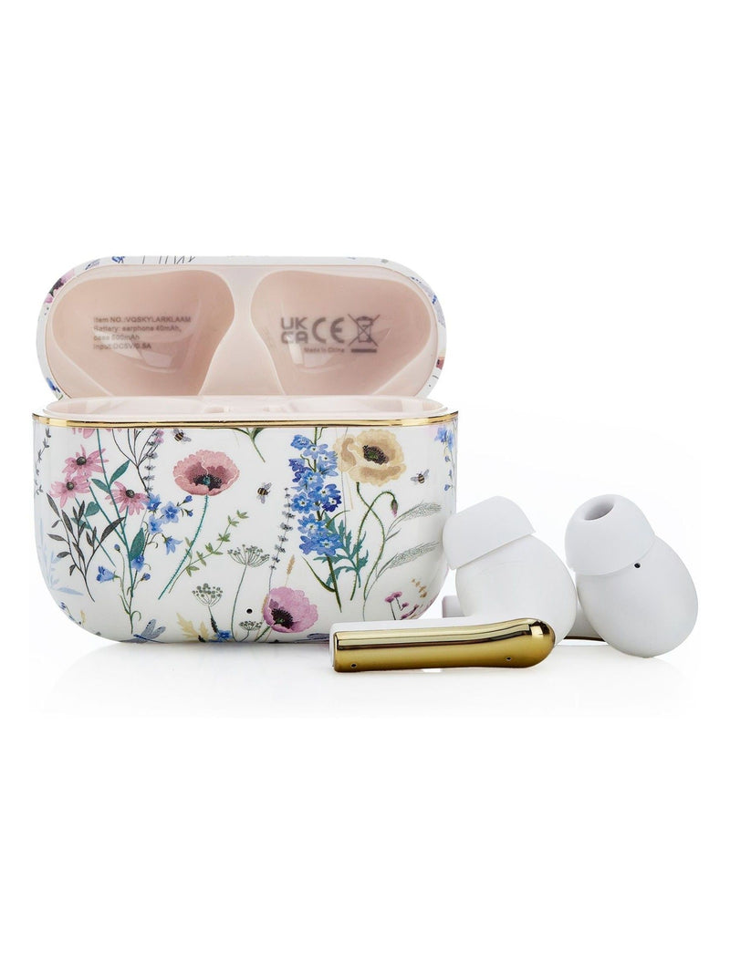 Laura Ashley Alford Meadow wireless earbuds (British brand)