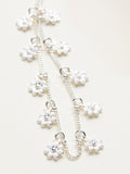 FatFace silver tone daisy necklace, imported from the UK