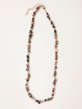 FatFace gold tone necklace with semi-precious stones - British product