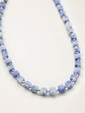 FatFace blue beaded necklace 22cm (British brand)