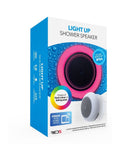 MenKind light up shower speaker with Bluetooth and suction cup, imported from the UK