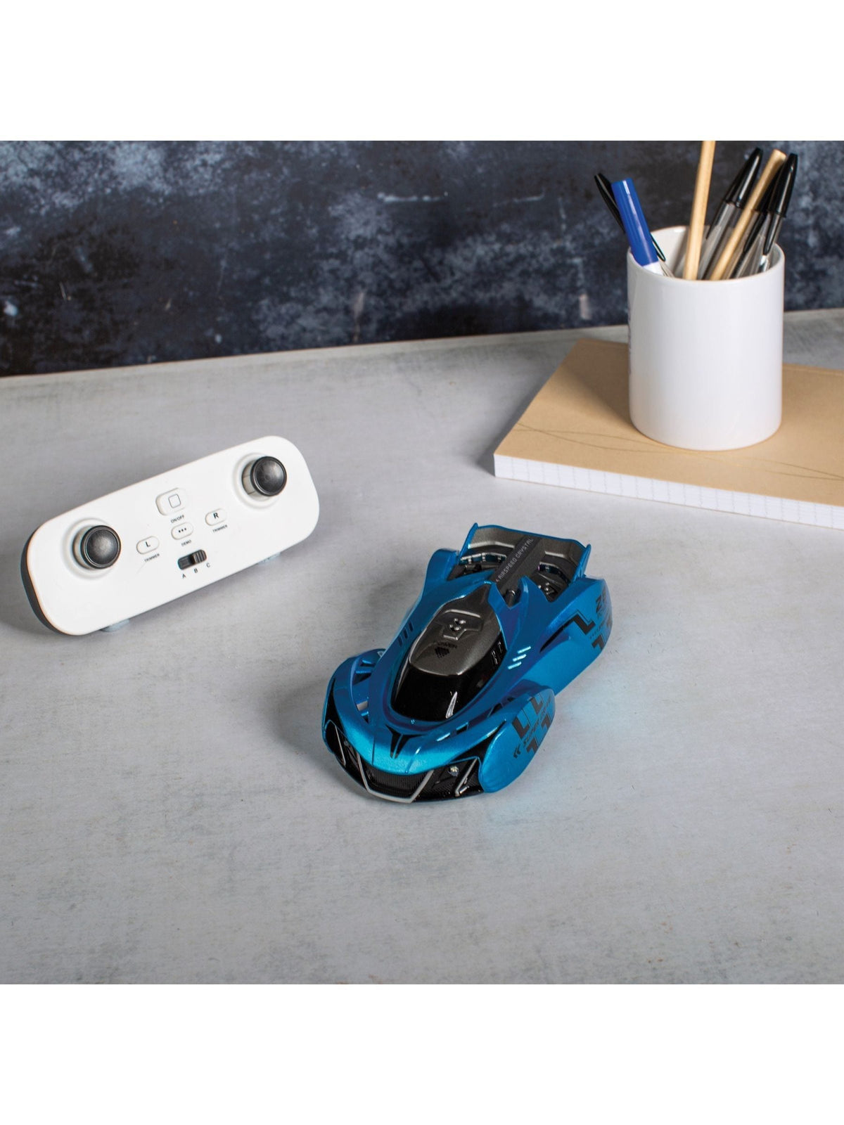 MenKind Blue Wall Climbing Car, imported from the UK