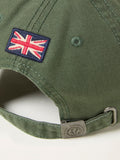 FatFace green canvas baseball cap, UK version