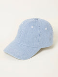 FatFace blue stripe heart embroidered cap (British brand)