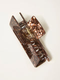 FatFace brown large claw clip, imported from the UK