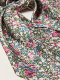 FatFace green ditsy tie scrunchie (British brand)