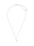 Gold Tone M Initial Waterproof Necklace with Gift Box