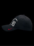 Nike Club Cap black unstructured 100% cotton, imported from the UK
