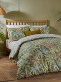 Duvet Day Palm Green Kentia Printed Duvet Cover Set - British product