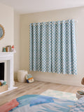 Jojo Maman Bébé checkerboard blackout curtains (British brand)