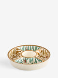 Natural Vacation picnic chip and dip set monkey leaf print - British product