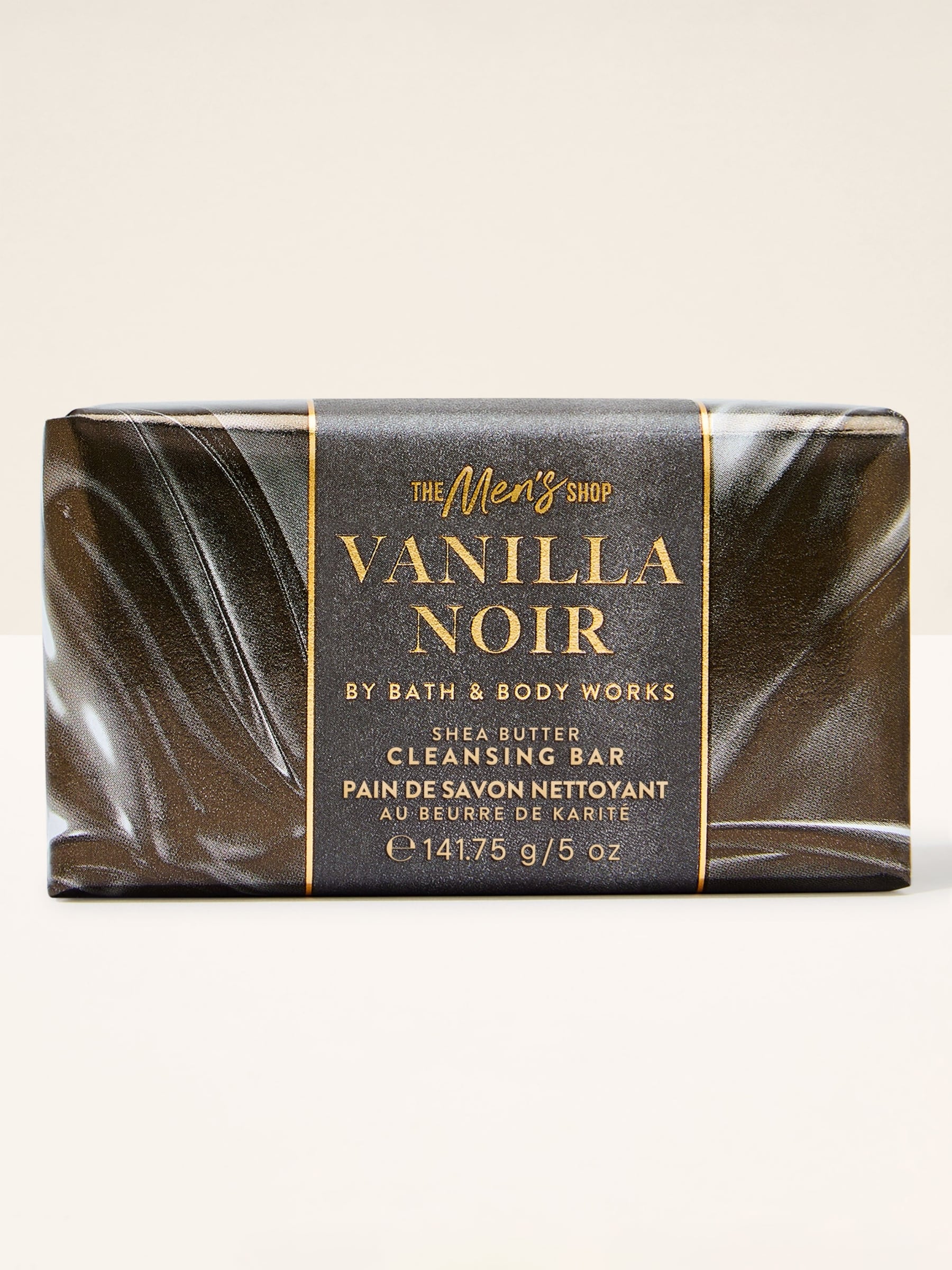 Bath & Body Works Vanilla Noir shea butter soap bar 141.75g - British product