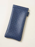 FatFace Navy Blue Woodblock Sunglasses Case