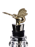 Selbrae House Gold Bee bottle opener and stopper set (British brand)