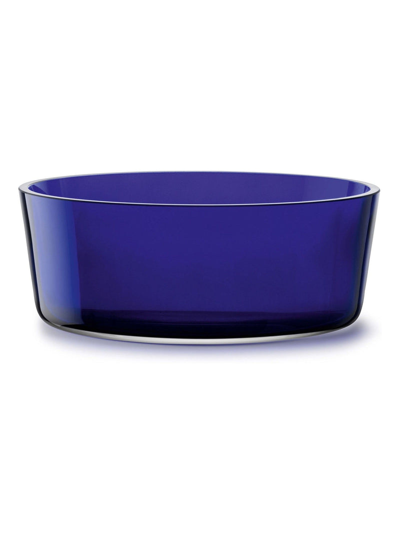 30cm Mouth-Blown Glass Bowl with Modern Silhouette
