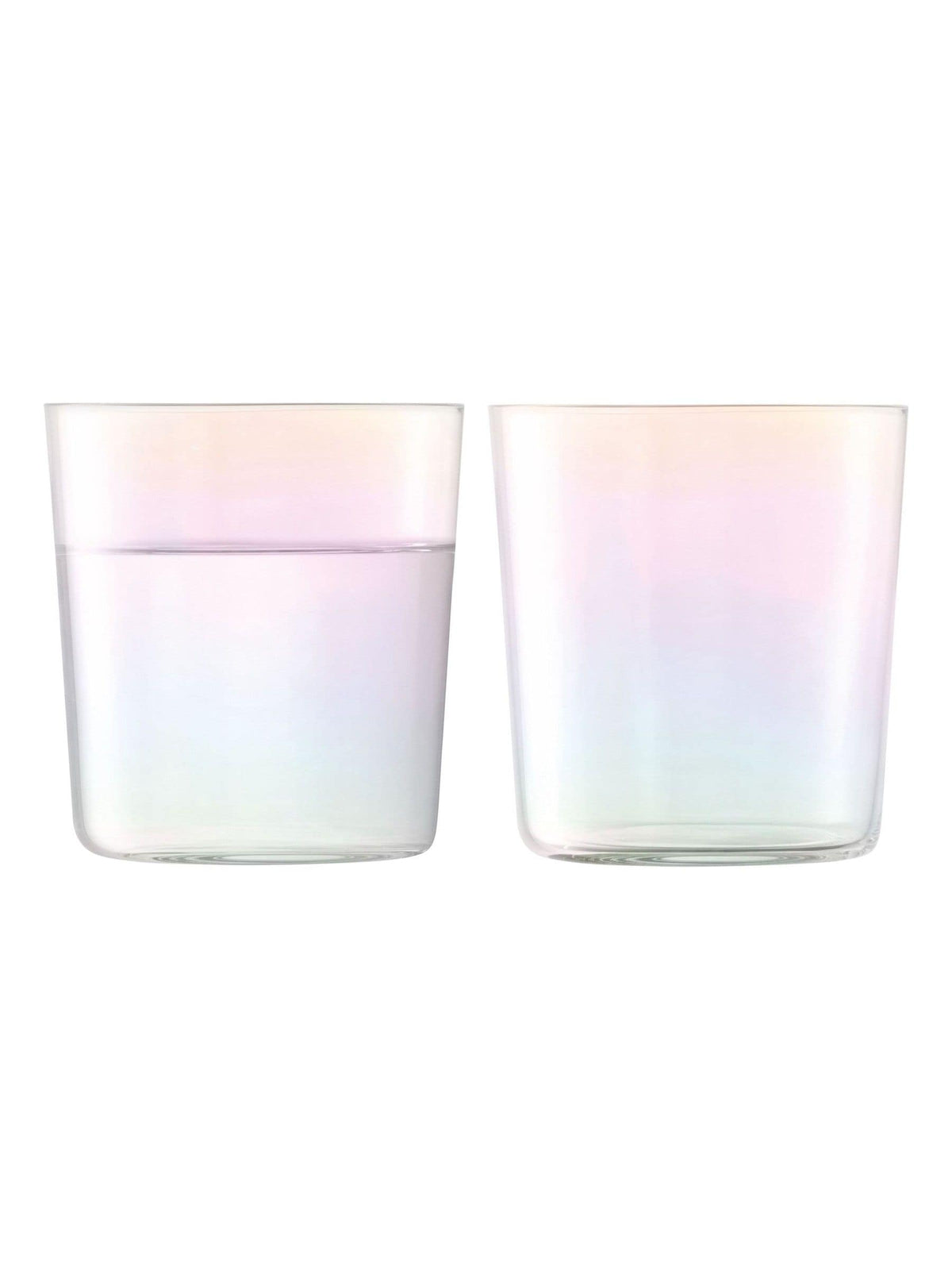 LSA International Set mit 2 Perlmutt-Schimmerbechern, 390 ml