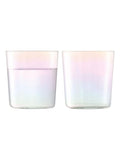 LSA International Set mit 2 Perlmutt-Schimmerbechern, 390 ml