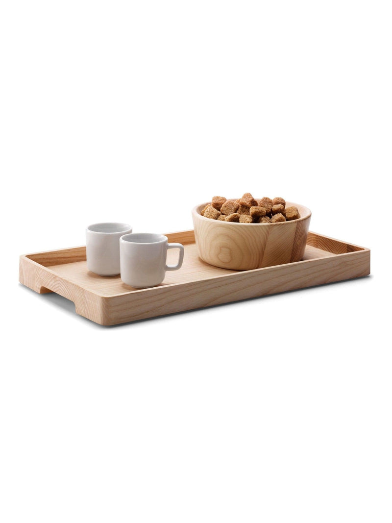 LSA International Ash Collective wood tray L38cm W21cm - British product