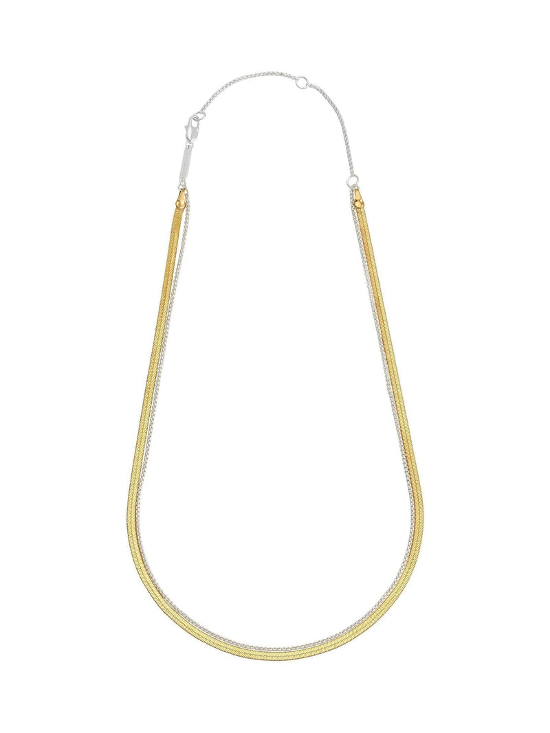Estella Bartlett gold herringbone chain necklace - British product