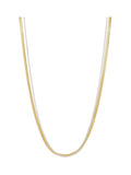 Estella Bartlett gold herringbone chain necklace - British product