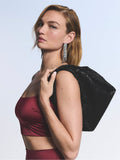 Victoria's Secret black diamanté slouchy mini bag, UK version