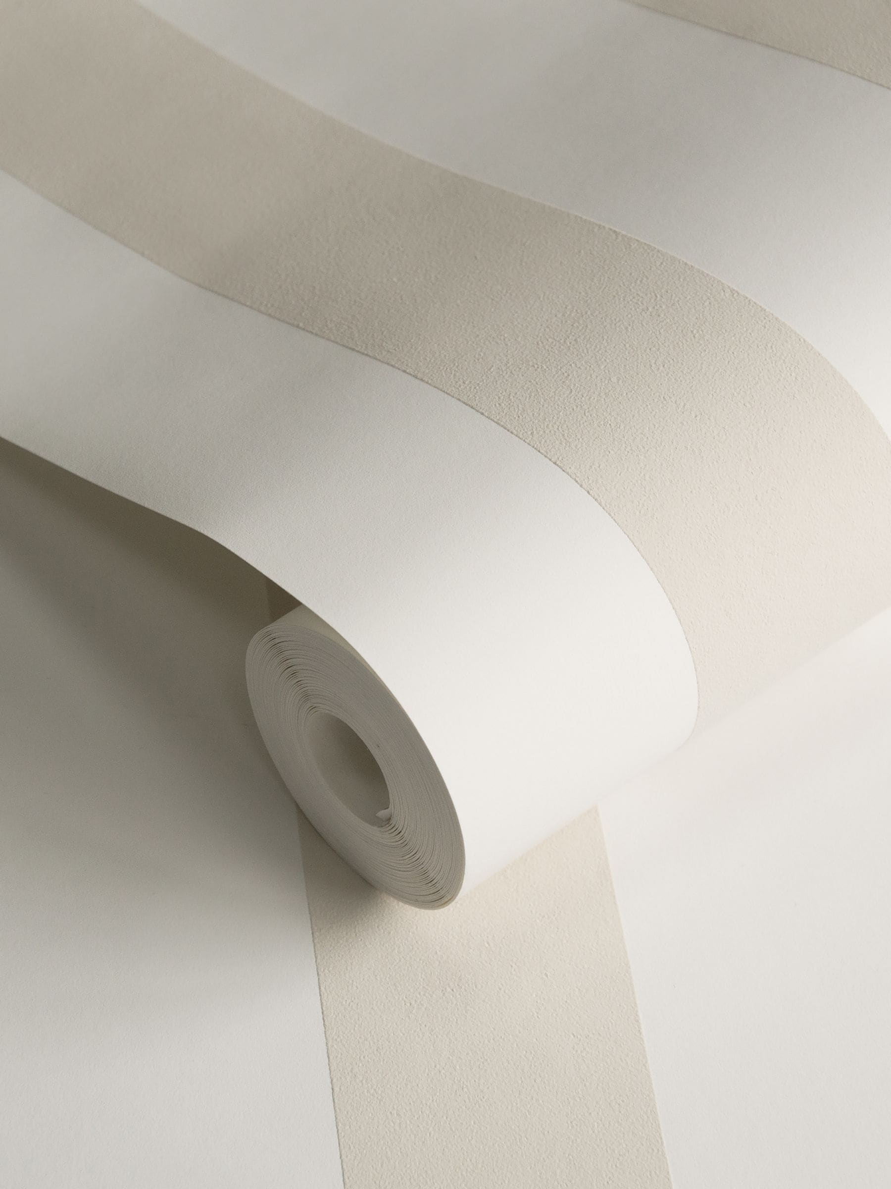 Style Sisters beige medium stripe A4 wallpaper sample - British product