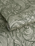 Laurence Llewelyn-Bowen wallpaper sample Hedgerovia green floral print A4 - British product
