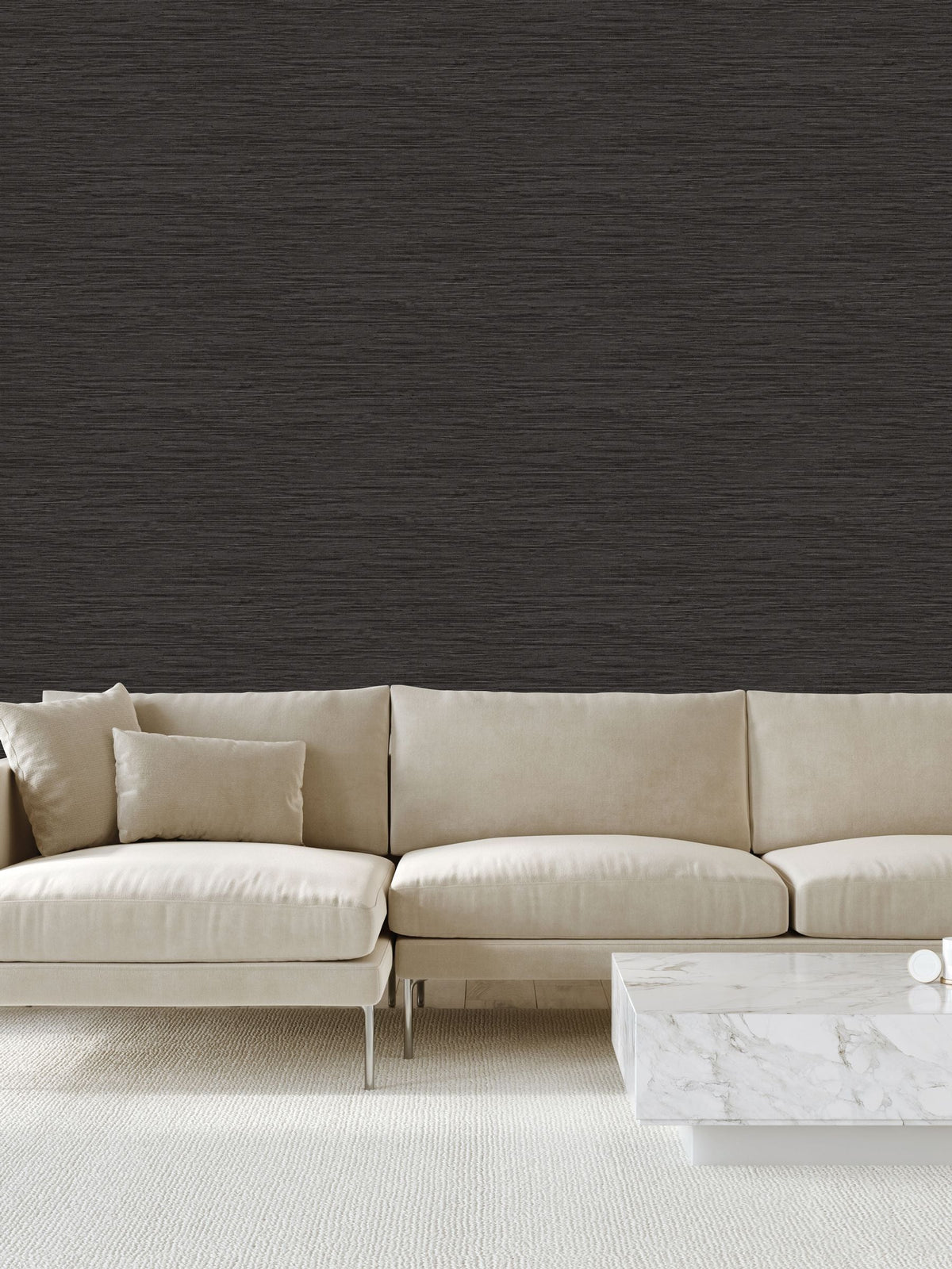 Style Sisters Beige Grasscloth A4 Wallpaper Sample