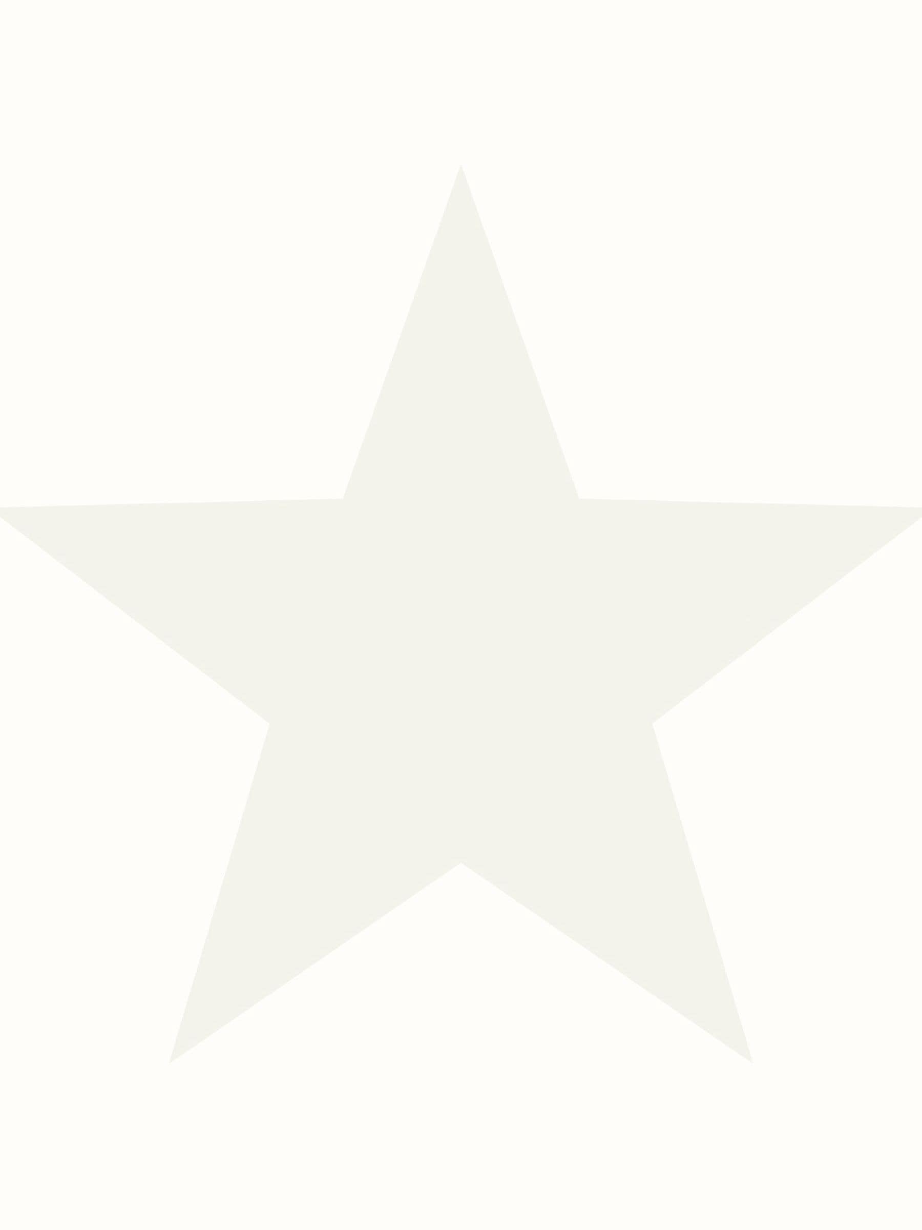 Style Sisters white single star wallpaper sample A4 (British brand)