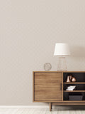 Galerie Bronze Brown Spring Blossom Lattice A4 Wallpaper Sample