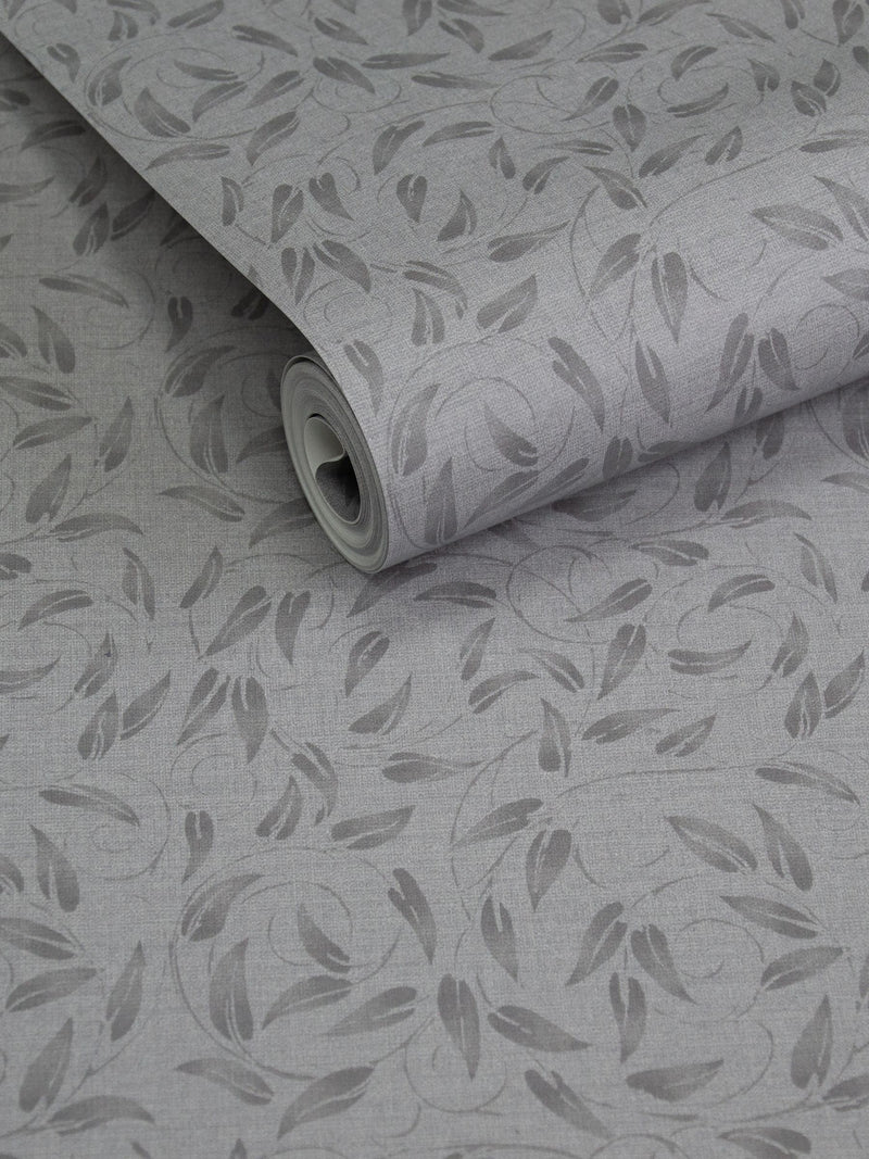 Laurence Llewelyn-Bowen wallpaper sample Beige Tit Willow Tree Leaf A4, imported from the UK