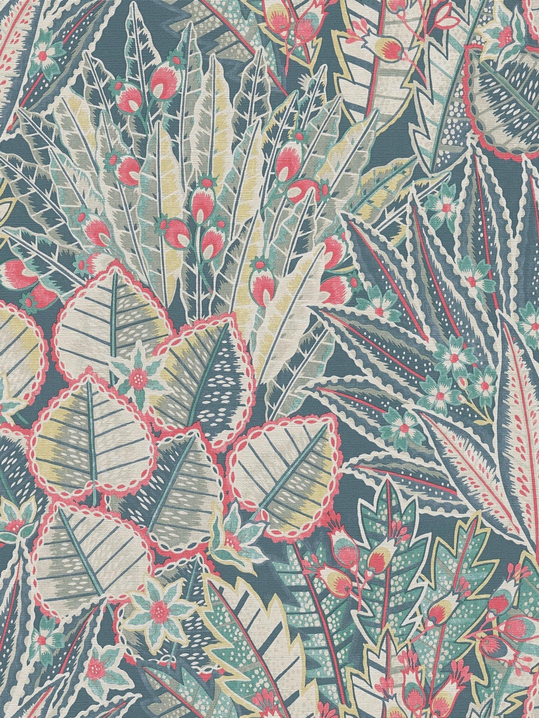 Galerie Welcome Home floral print wallpaper sample A4, imported from the UK