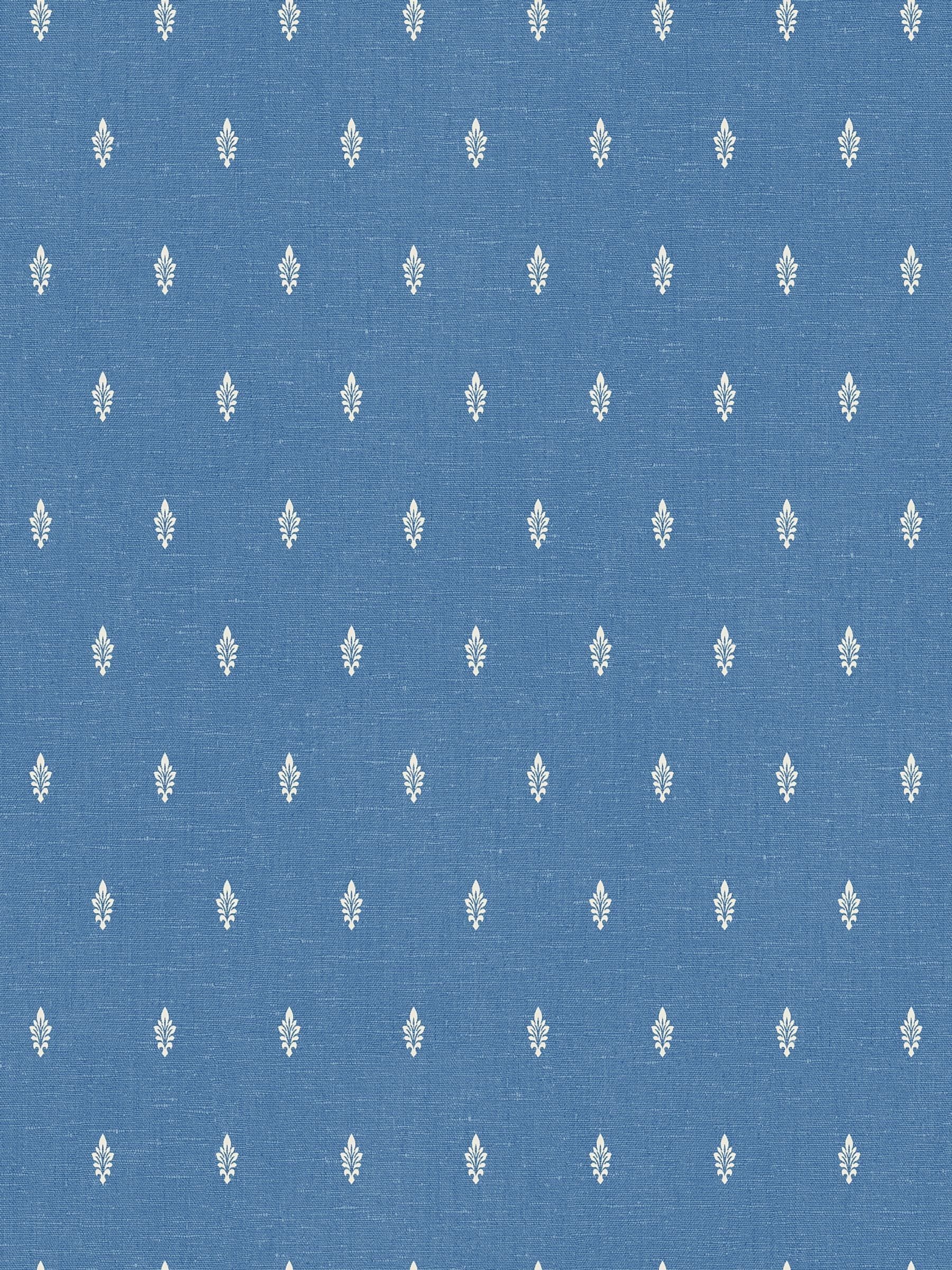 Galerie wallpaper sample Blue French Country Motif A4, imported from the UK