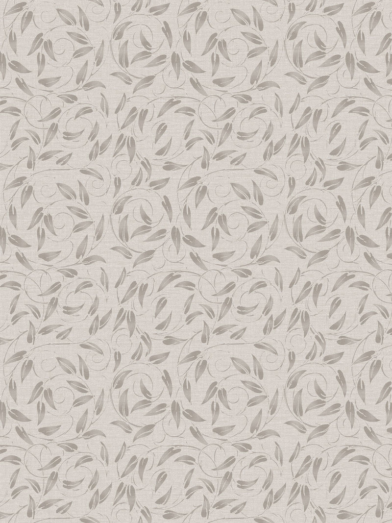 Laurence Llewelyn-Bowen wallpaper sample Beige Tit Willow Tree Leaf A4, imported from the UK